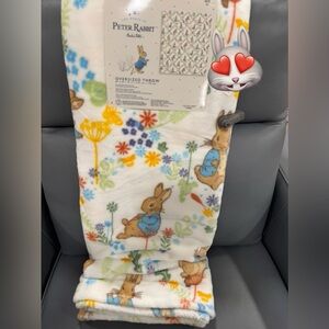 Peter Rabbit Oversized Throw Blanket - Multicolor